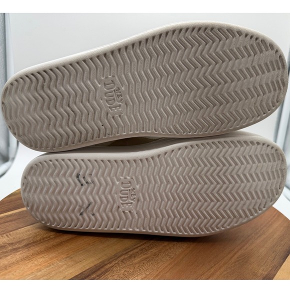 Hey Dude Women's Size 7 Hudson Lift Colorblock Cream/Multi  0221 - Picture 9 of 9